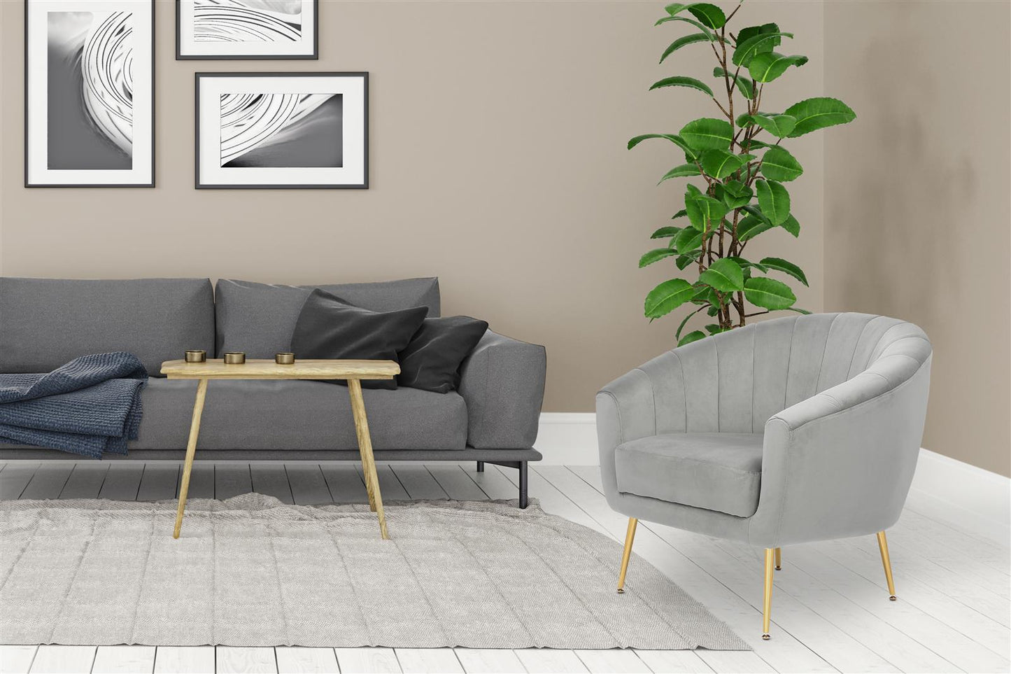 Sessel / Sofa Dark 100