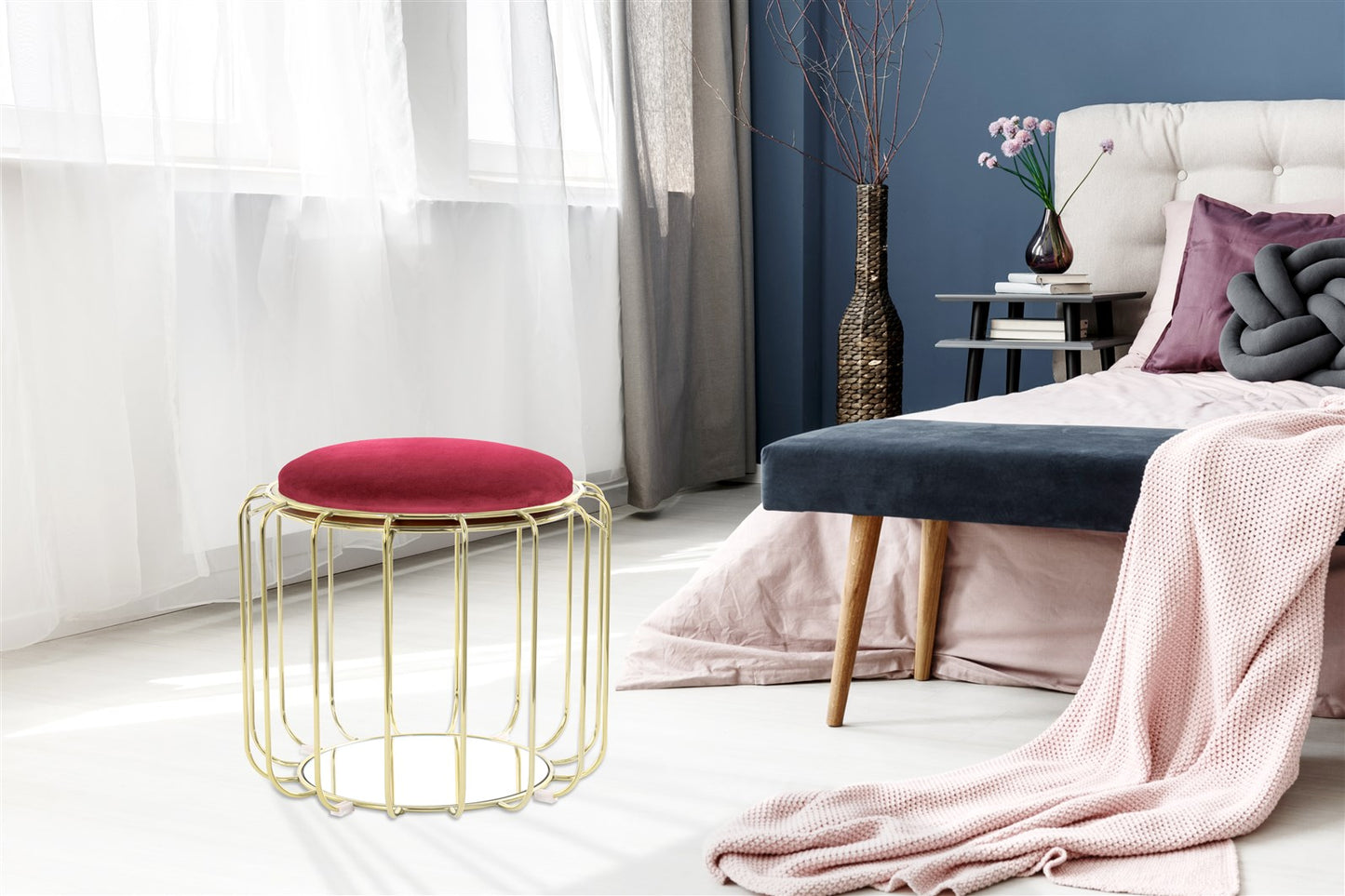 Beistelltisch / Pouf Square 100
