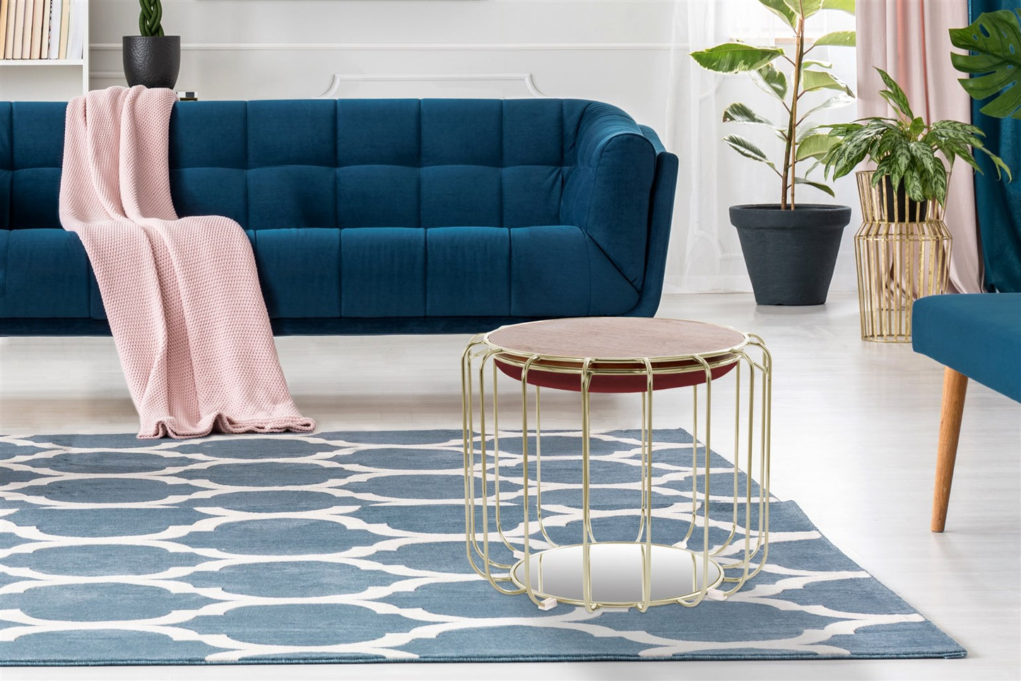 Beistelltisch / Pouf Square 100