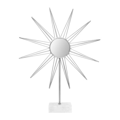 Skulptur Roncali 377 Silber / Weiß