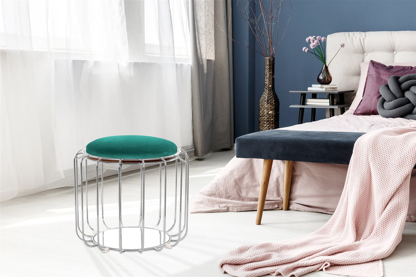 Beistelltisch / Pouf Square 100
