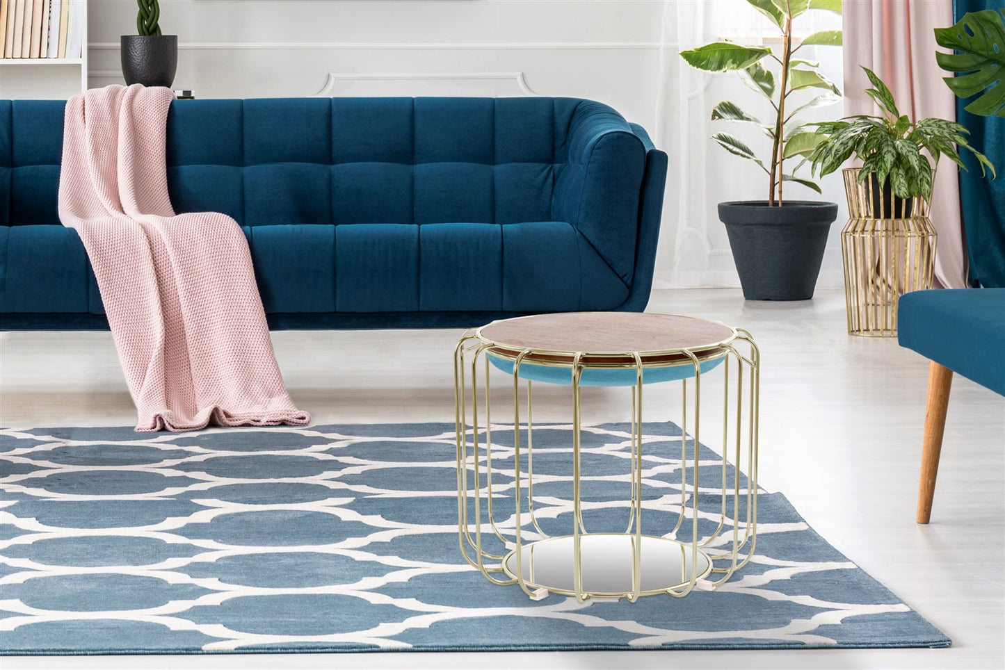 Beistelltisch / Pouf Square 100