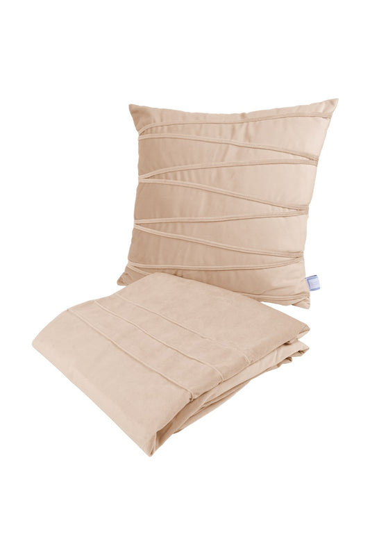 Dekokissen & Decke Promt 100 2er-Set