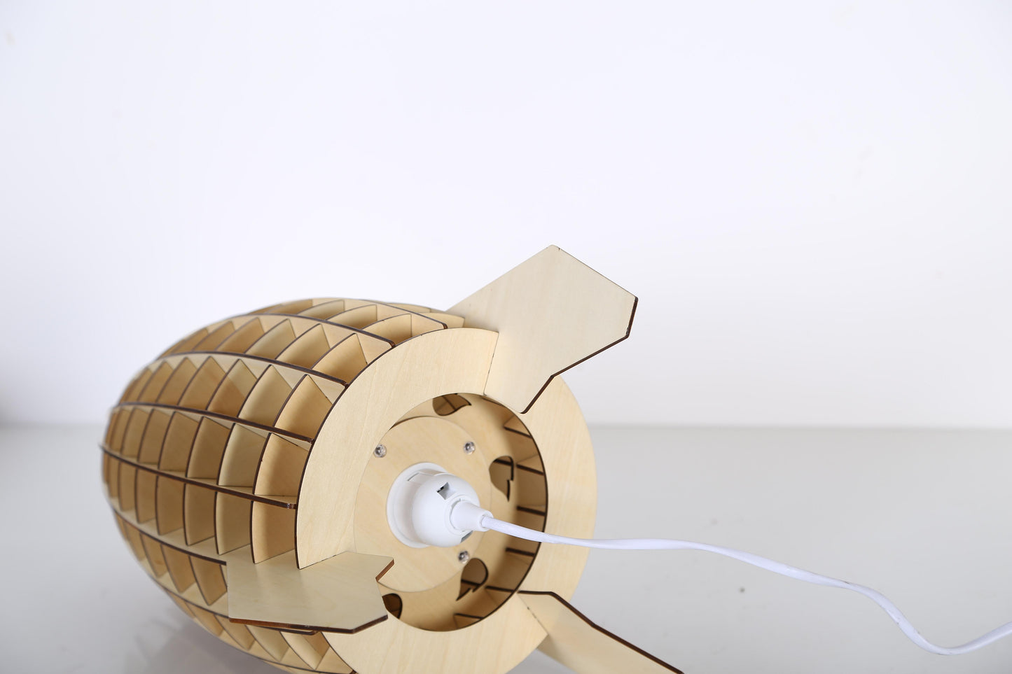 Tischlampe Space Holz