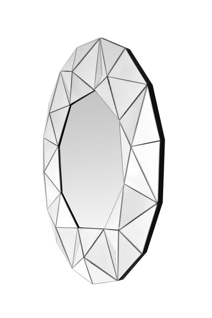 Wandspiegel Erupt 1500 Silber