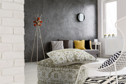 Alpina Pouf & Cushion Set 200