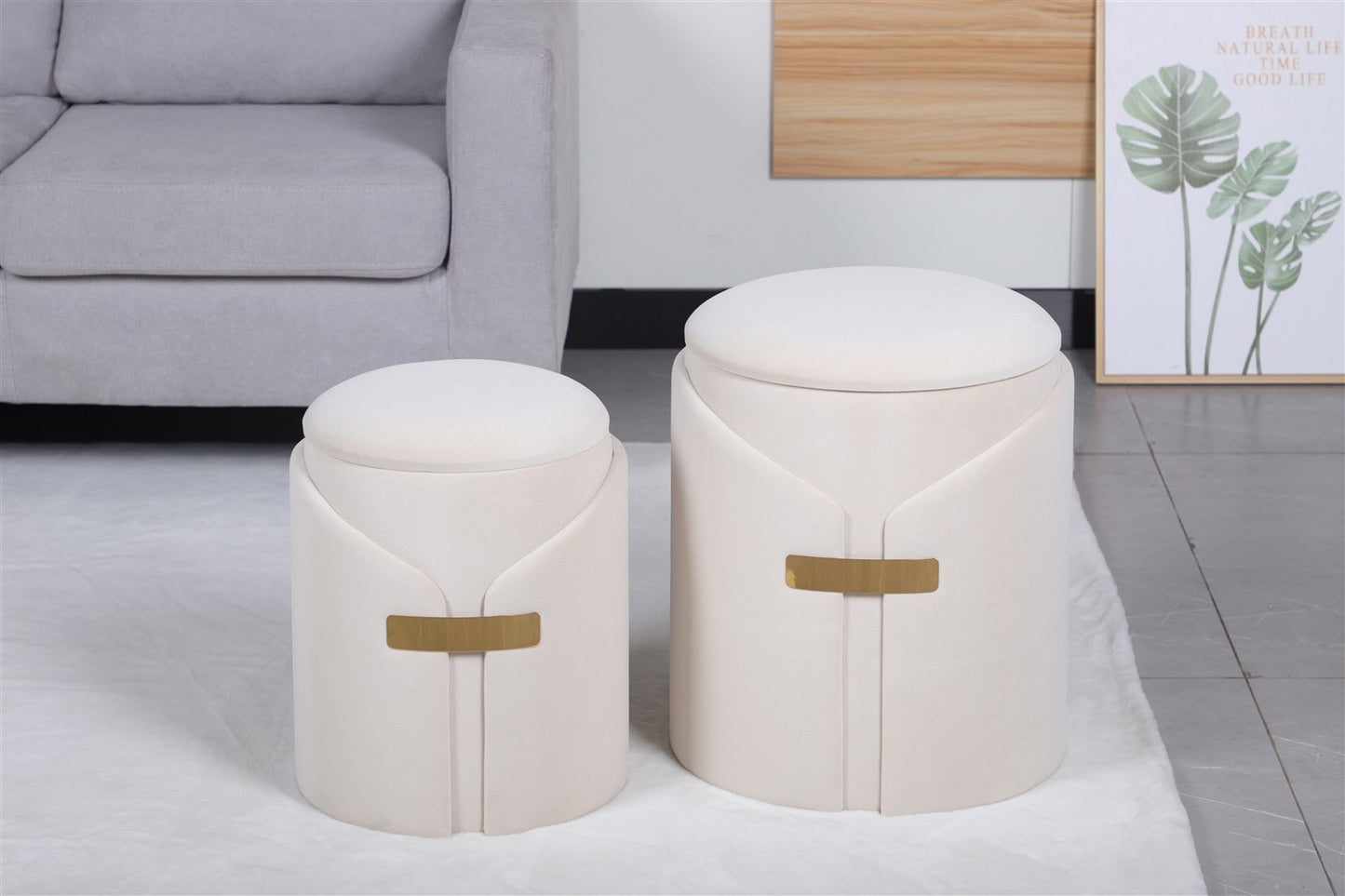 Hocker Float 100 2er-Set